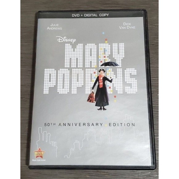 Mary Poppins DVD - Disney’s Mary Poppins 50th Anniversary Edition DVD VGC - Picture 1 of 5